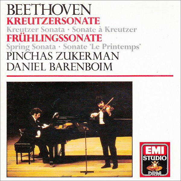 

CD BEETHOVEN - Kreutzer Sonate / Fruhlingssonate CDM7690212 EMI Studio DRM 1987 Germany Classical Used