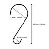 Set of 3 Large 30cm S-Hooks, Stainless Steel, with a Maximum Weight Capacity of Approximately 13kg, Perfect for Hanging Plants, Bird Feeders, Baskets,