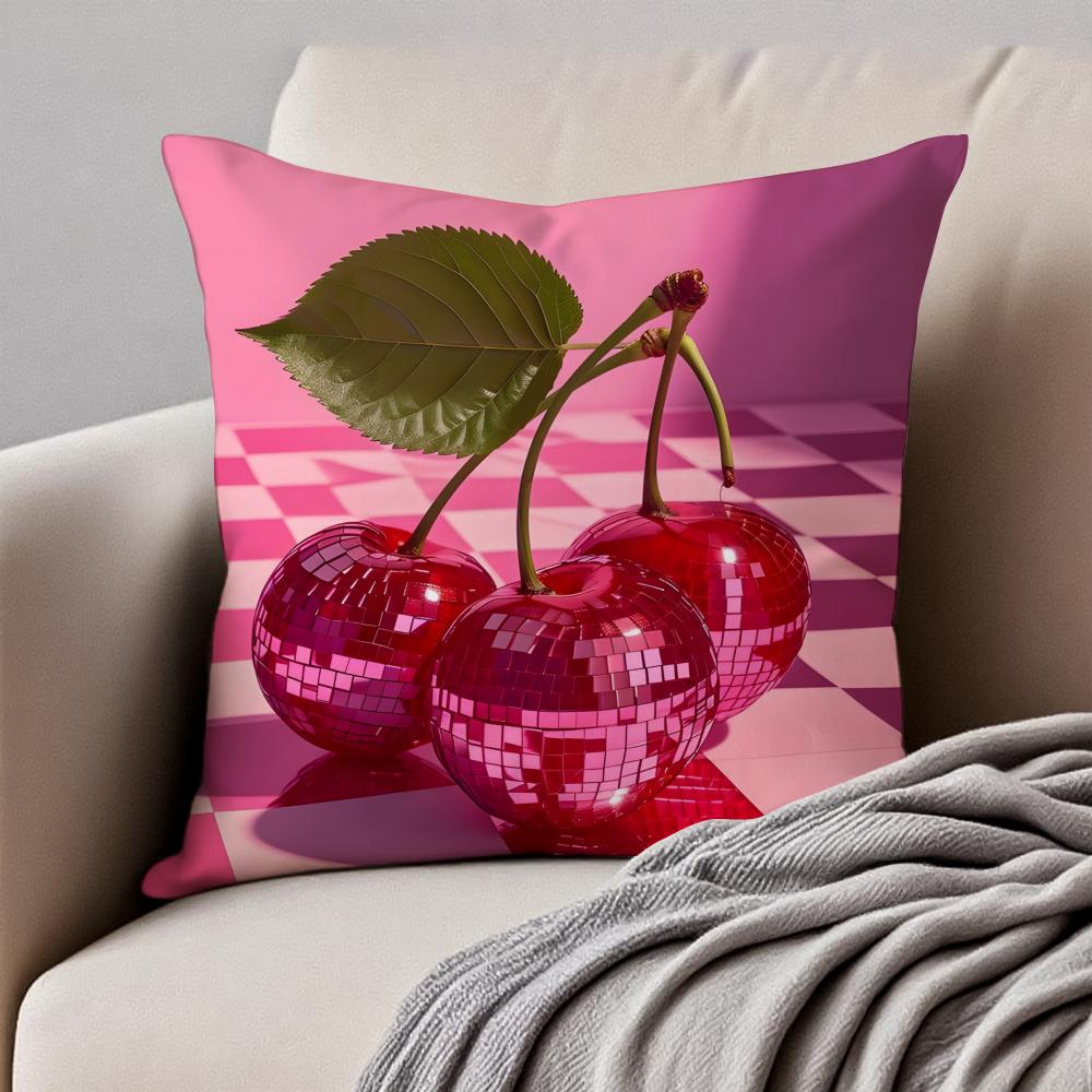 Cute Korean Fashion Brand KKirsh Cushion Cover Pillowcase Antidustmite Invisible Zipper Short Plush Sofa Cushion