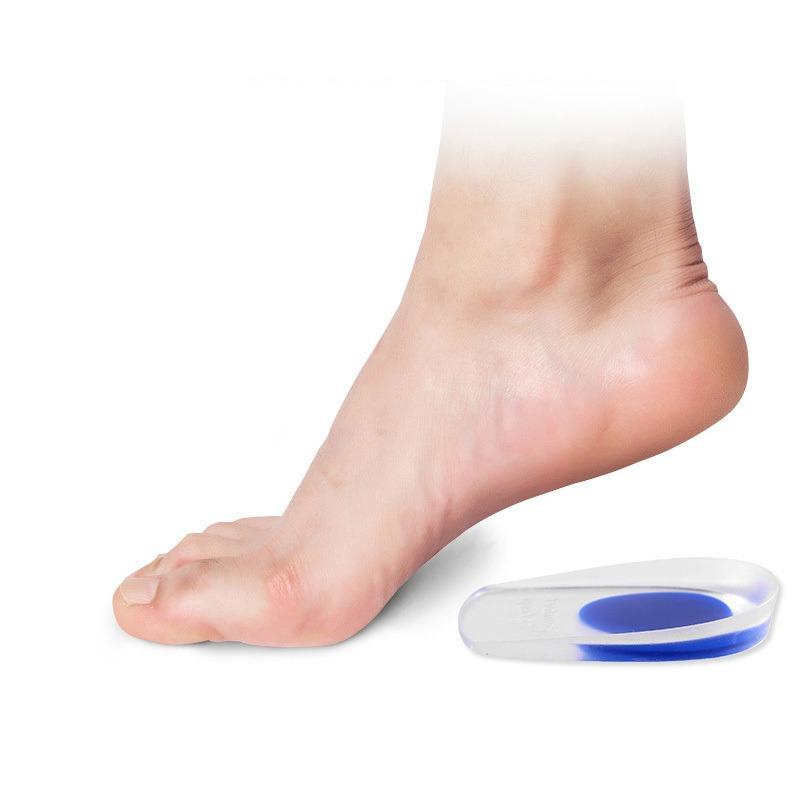 Silicone Heel Pads Plantar Fasciitis Man Heel Spur Silicone Gel Heel Cups Heel Pain Heel For Shoes Foot Silicone Foot Pad
