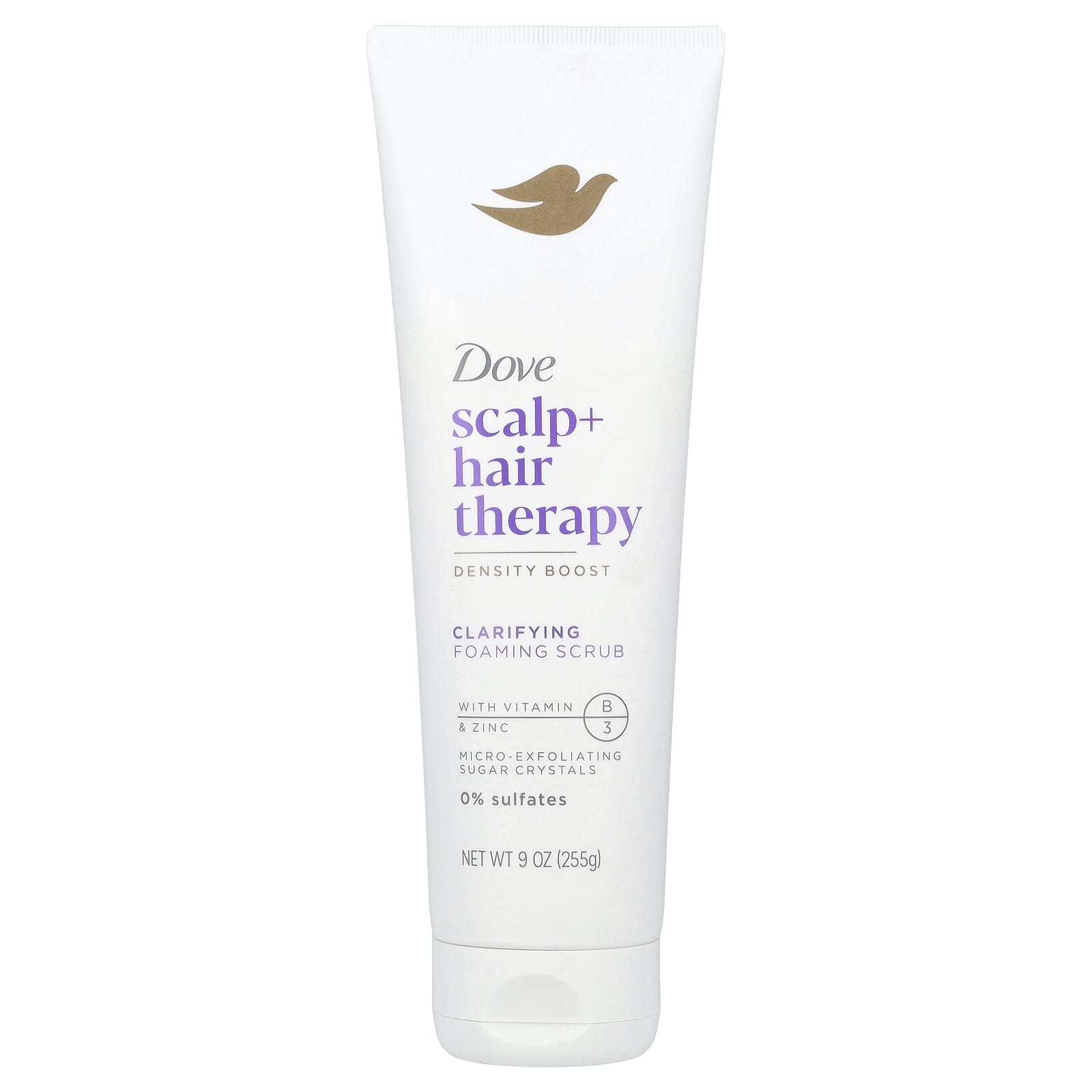 Dove, Scalp + Hair Therapy, очищающий пенящийся скраб, 9 унций (255 г)
