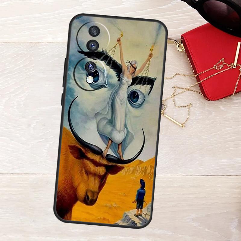 

Salvador Dali Art Case For Honor Magic 7 Lite 5 6 8 50 70 90 200 400 Pro X8b X8c X9a X9b X9d X9c Win RT Cover Honor Magic8 Pro