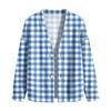 Women's Casual Button Front Plaid Print Jacket for Everyday Wear