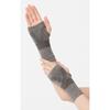 Cervin Bincho Charcoal Wrist Support Brace, Breathable Elastic Compression Sleeve, Made in Japan, 2 Pieces