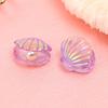 5/10pcs Mini Colorful Pearl & Resin Shell DIY Handmade Accessories Hair Clips Phone Case Decoration Material Mermaid Party Decor