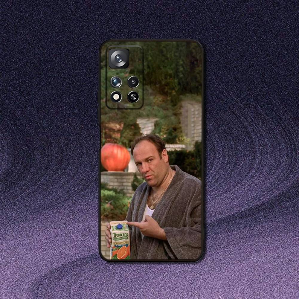 

The S-Sopranos Phone Case For Samsung S10,S21,FE,S21 ,Note 20,10 S25,S24,S23,Ultra,S9,S22,Plus Black Shockproof TPU Samsung S21lite