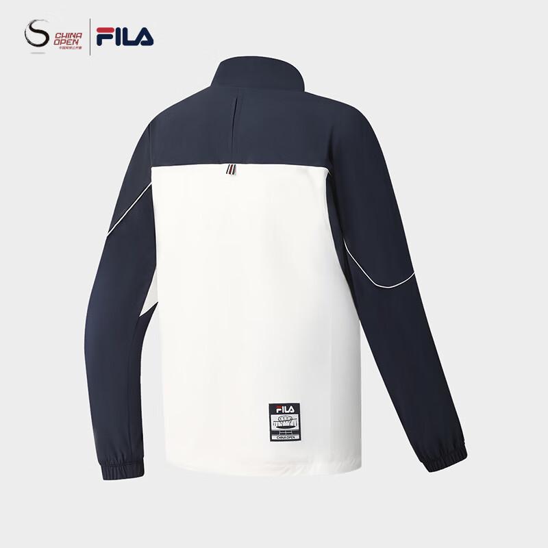 Fila Men's Color-Block Woven Tennis Jacket