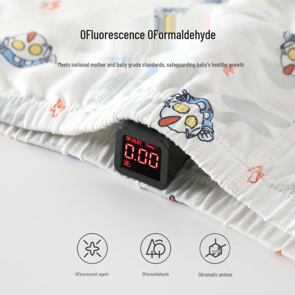 Girls' Antibacterial Cotton Boxer Briefs - Comfortable, A-Grade, No Fluorescent