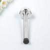 15Cm Floor Mounted Door Stopper Solid Stainless Steel Rubber Door Stopper Wall Protector for Bedroom Bathroom Office Security