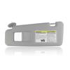 Left Driver Gray Sun Visor For Toyota Highlander 2008-2013 74320-48500-B0