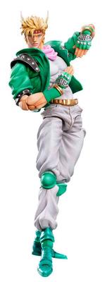 Super Figur beweglich Bizarre Adventure Teil Caesar Antonio Zeppeli ca. 160mm PVC ABS Nylon bemalt bewegliche Figur "JoJo's 2" & &