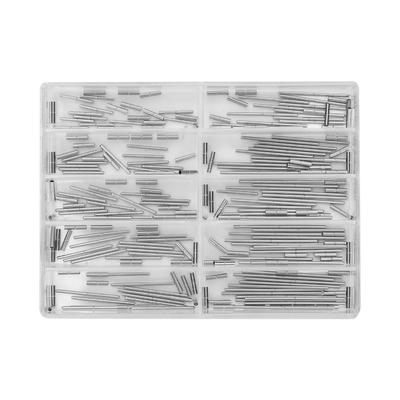 Stainless Steel Watch Strap Tubes Pins Alloy Material Separate Compartments Watch Repairing Tool Watch Band Spring Bars