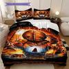 Clown Horror Tale Bedding 1 Duvet Cover 2 Pillowcase Without Core Bedding Set Christmas Birthday Gift Soft And Comfortable