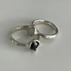 Melliv Silver Melting Round Ring_mvr14