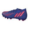 Adidas Predator Edge 2 Soccer Blue Size Worn by Takumi Minamino and Mana for Soil and Artificial Soil HG/AG Men's Cleats, Hi-Res Blue/Turbo/Hi-Res