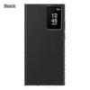 Carcasă Originală Samsung Smart View Wallet Flip pentru Samsung Galaxy S23 Ultra SM-S918B Husa Telefon S-View negru SZRH A-S,l