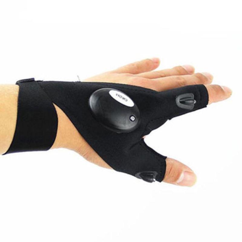 

Finger Led Light Lighting Gloves Auto Repair Outdoors Flashing Artifact Hot Left
