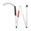 Adjustable Height Blind Walking Stick Aluminum Zinc Zinc Alloy Hiking Trekking Pole Folding Cane  Outdoor