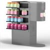 Wall Mounted 4 Tier Fragrance Storage Rack Holds 20 Bottles Designed for Thirsti Flavored Water Drops Space Saving Design