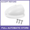 291"x264"x102" Marine Boat Transducer Cap Clam Shell Vent Wire Cover