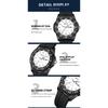 OFNS New Fashion Color Dial Men's Quartz Watch Outdoors Casual Waterproof Clock Silicone Sports Business Dress Men Watch
