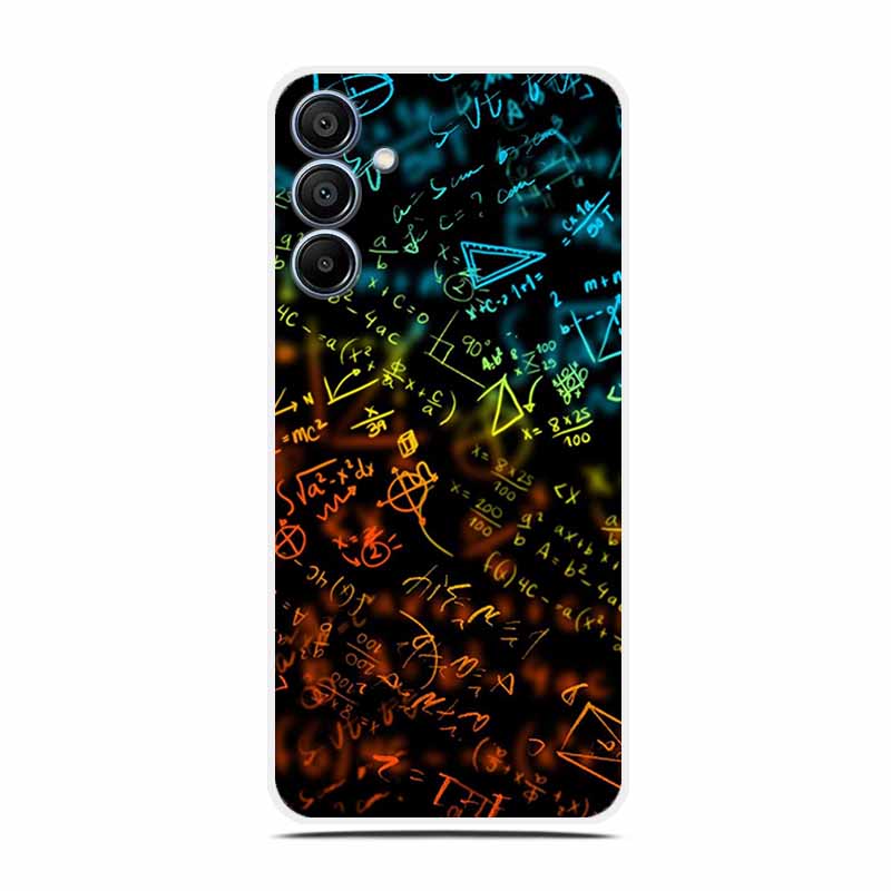 Blumen Klare Hülle Für Samsung A36 A26 A16 Weiche Silikon Handyhülle für Samsung Galaxy A 36 26 16 5G Transparent Luxus Para