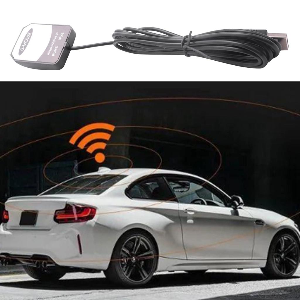 Applicable à l'acquisition de données GPS; PC; Récepteur USB GPS de Navigation pour Ordinateur Portable; Module d'antenne Gmouse; Compatible avec Google Earth et Windows