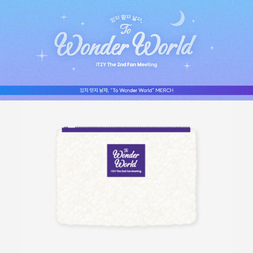 

Предзаказ ITZY To Wonder World Fleece Pouch