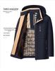 Men's Winter Cotton Padded Jacket for Middle-aged & Elderly - Warm Grandpa Coat