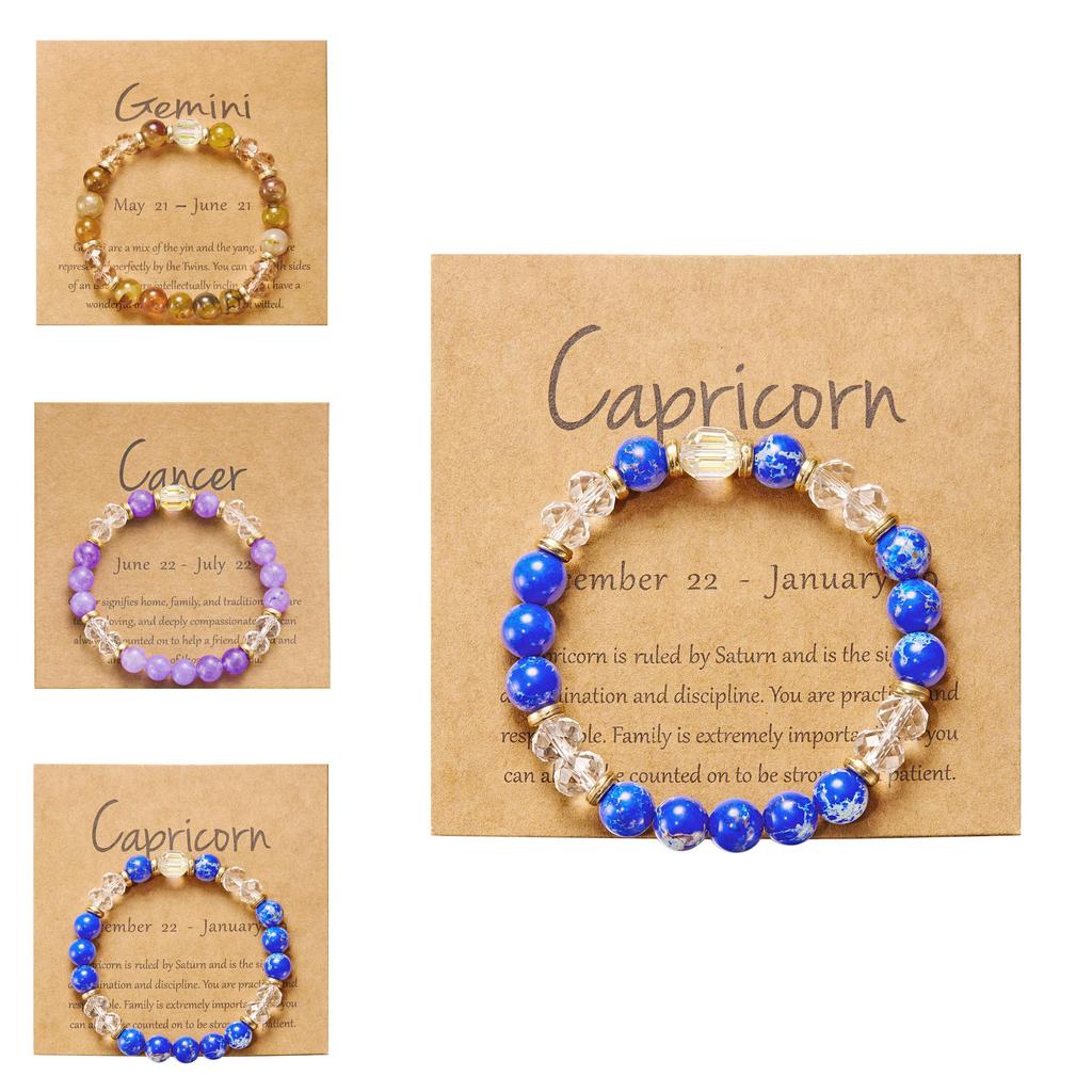 Constellation Handmade Stone Beaded Bracelets For Summer Gift Ideas
