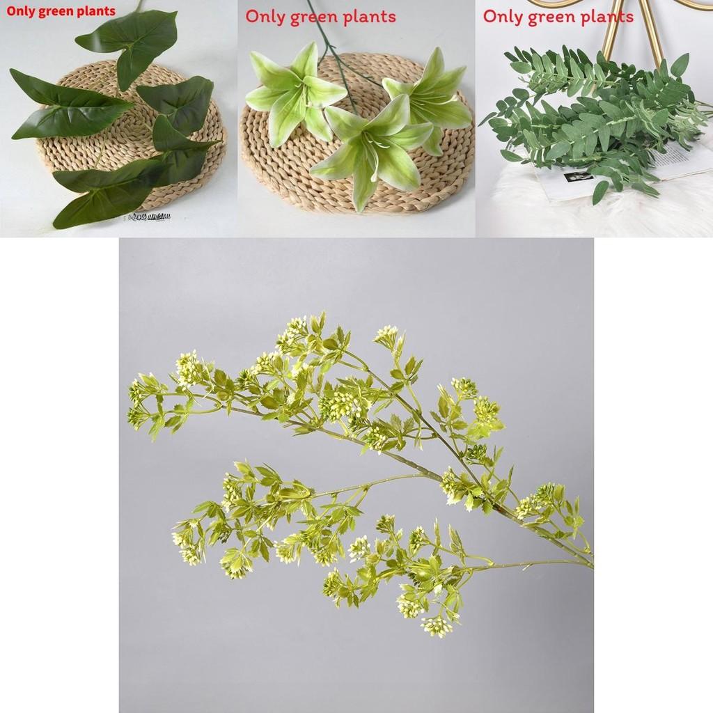 Artificial Green Plants For Wedding Venue Outdoor Decor With Realistic Leaf Design