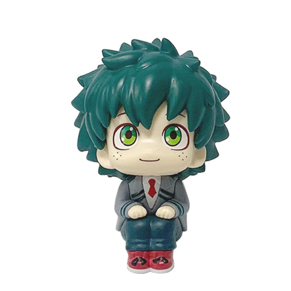 

My Hero Academia Izuku Midoriya Katsuki Bakugo Todoroki Shoto q-version 4pcs PVC Figures Model Anime Cartoon Figure Toy Gifts