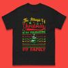 The Magic Of Christmas Is My Tolerating My Family Quote Mens T Shirt Womens Tops Tees