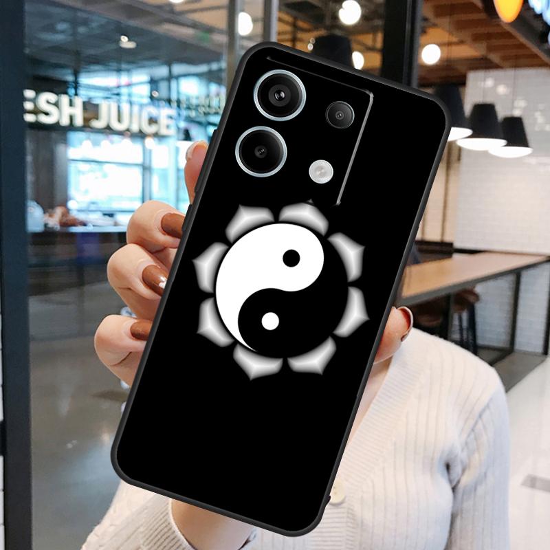 Eight Diagrams Taiji Yin Yang Cover For Xiaomi Redmi Note 13 Pro 12 11 9 10 Pro 9S 10S 11S 12S Redmi 12 10C 12C 13C Case