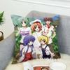 Higurashi When They Cry Pillow Case For Car Sofa Decorative Home Double-sided Print Plush Square Throw Pillow Cushion Cover