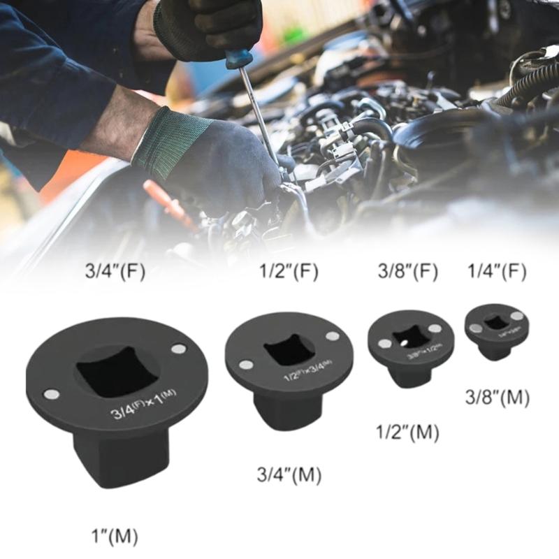 8pc Socket Adapter Design Chrome Steel With Phosphate Coating Professional Grades