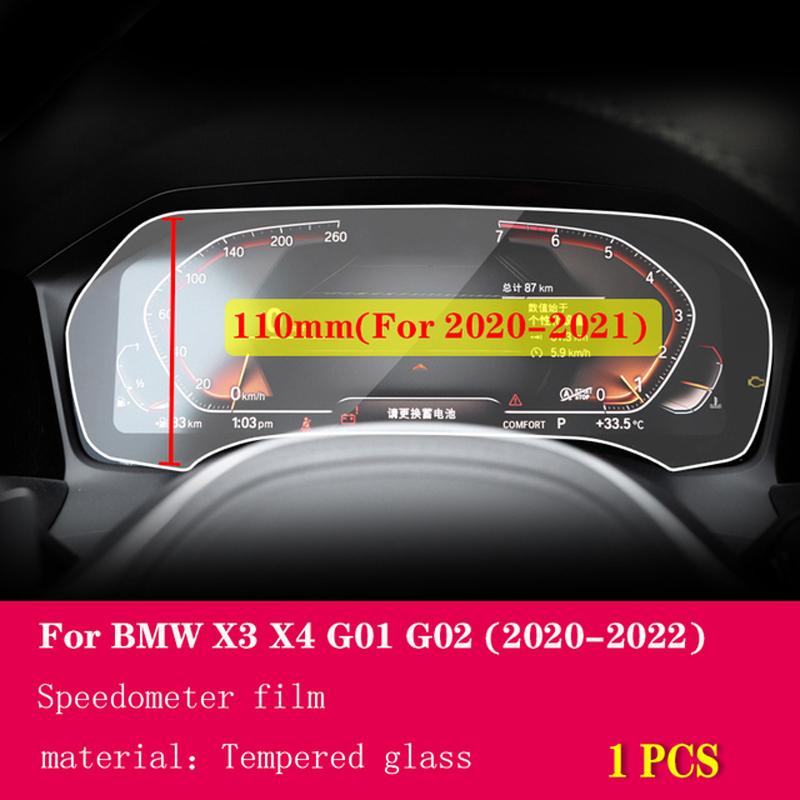 For BMW G01 G02 X3 X4  Car GPS navigation film LCD screen Tempered glass protective film Anti-scratch Film Accessories Refit