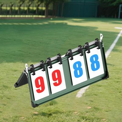 Sport Anzeigetafel Klappzahlen Anzeigetafel Professionell Tragbar Tischplatte für
