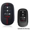 5 Buttons Silicone Car Key Cover Protect Case For Honda Civic 11Th Gen Ve-1 Accord   Accord Vezel Pilot Freed Crv
