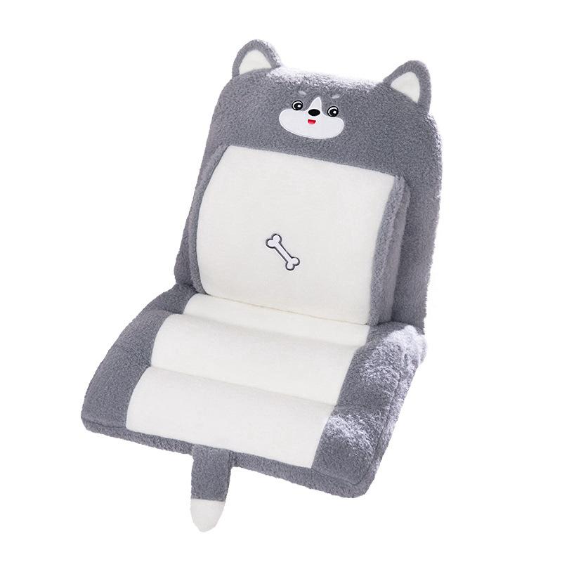Office Thickened One-Piece Cushion Autumn And Winter Student Cartoon Warm Chair Cushion Home Floor Cushion Tatami