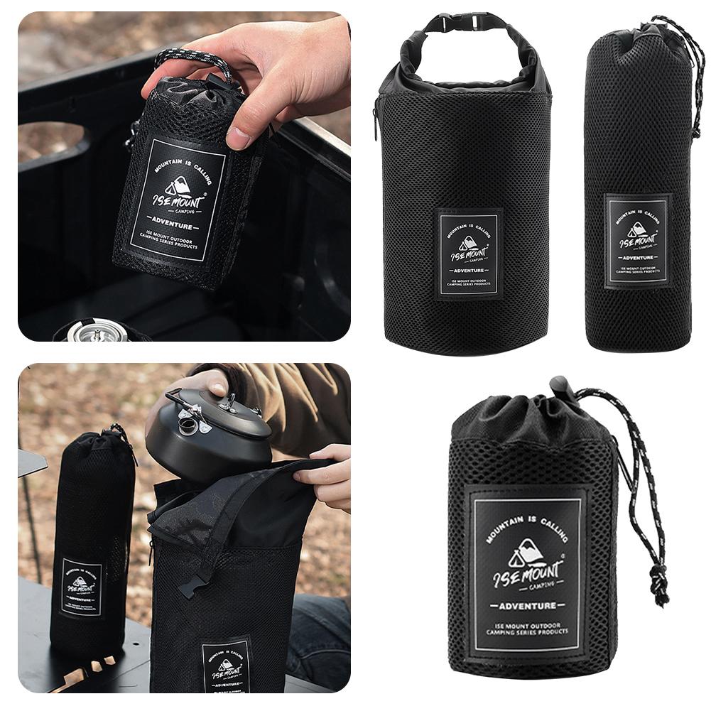 Outdoor Products Ditty Bag Nylon Tableware Storage Bag Multifunctional Tool Pouch for Outdoor Camping Hiking Backpacking