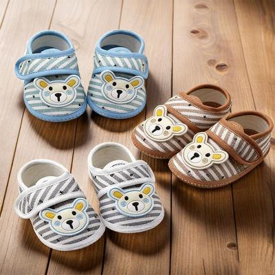 Soft Sole Infant Walker Shoes Cartoon Bear Toddler Shoes Cute Baby Shoes  Newborn
