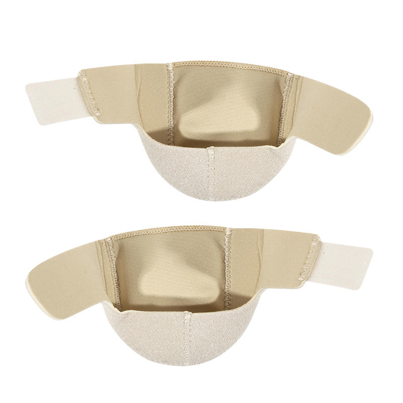 1 Pair Silicone Heel Pads Shock Absorption Relieving Leg Pressure Adjustable Straps To Prevent Slipping Insoles S/L Size