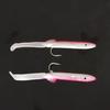 5Pcs/Pack 12cm/4.2g PVC Fishing Lure Lightweight Impact Resistant Artificial Eel Bait for Sea Fishing