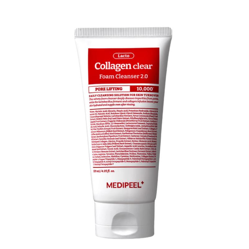 Red Lacto Collagen Clear Cleansing Foam