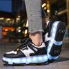 Kid's  Luminous  Sneakers Running Shoes Children's Glowing Sneakers with Charging Boy Luminous Sneakers