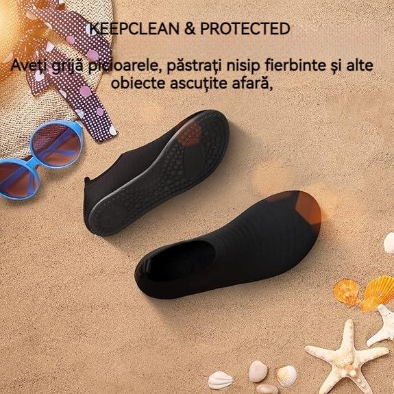 Beach and Water Shoes, Unisex, TPU Sole, Breathable Quick-Dry, Non-Slip, Size 44-45EU
