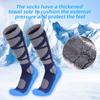 Knee High Winter Ski Socks Warm Breathable Sweat Wicking Mountaineering Socks for Men