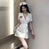 Sexy nurse outfit lingerie deep seduction hot cosplay bed pure lust uniform suit woman