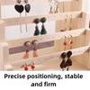 Solid Wood Jewelry Display Rack Multilayer Earrings Show Stand Jewellery Storage Shelf Large Capacity Eardrop Organizer Holder